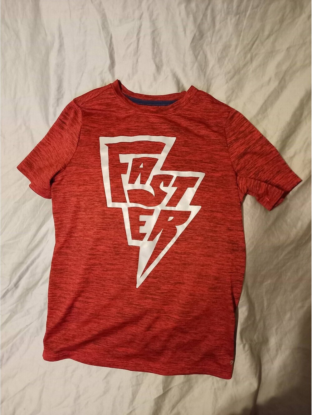 Red Graphic Tee Size 8/9